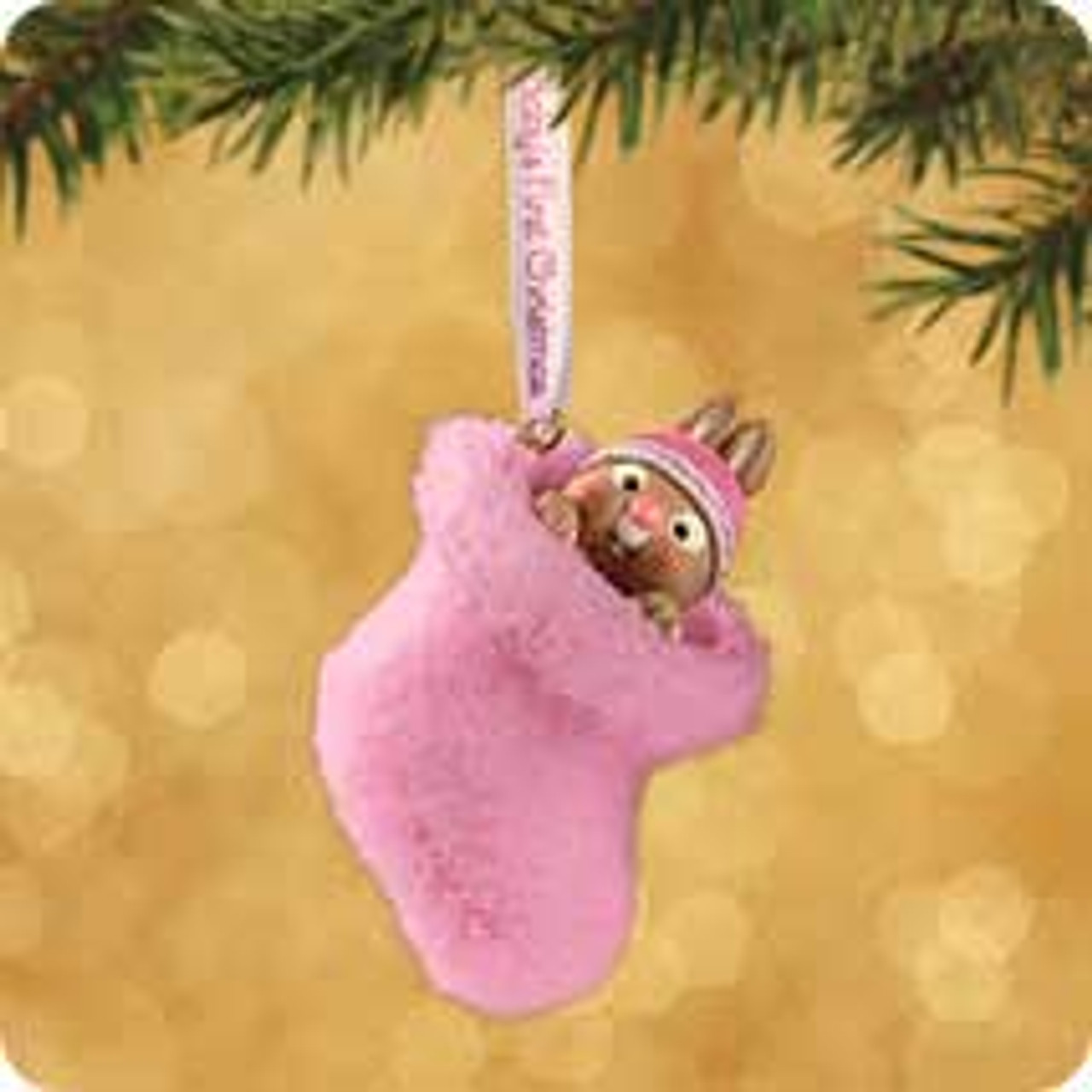 2002 Baby's First Christmas - Girl Hallmark Ornament | The