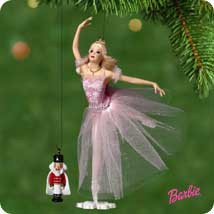 2001 Barbie Sugar Plum Fairy Hallmark Ornament The Ornament Shop
