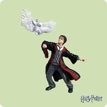 2004 Harry Potter And Hedwig Hallmark Ornament | The Ornament Shop