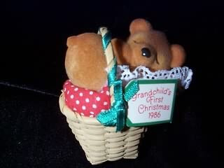 1986 Grandchild's First Christmas - Bear Christmas Ornament | The