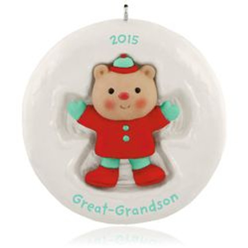 2015 Great-Grandson Hallmark ornament, QGO1287