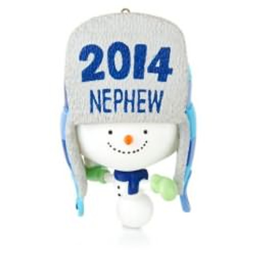 2014 One Awesome Nephew Hallmark ornament, QGO1393