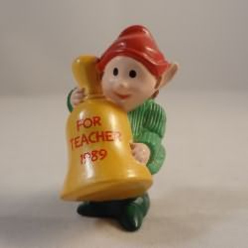 1989 Teacher Elf With Bell