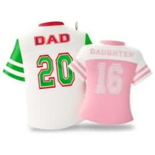 2016 Dad and Daughter Hallmark ornament, QGO1111