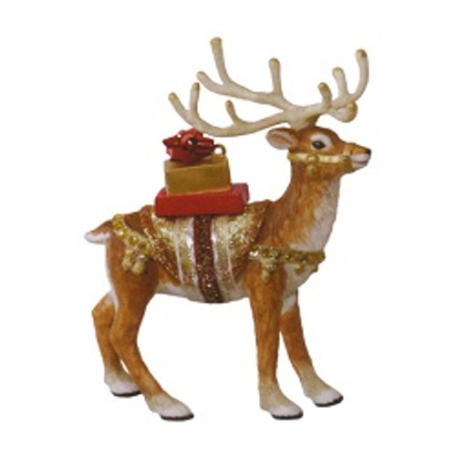 2016 Father Christmas - Reindeer Hallmark ornament, QXE3141