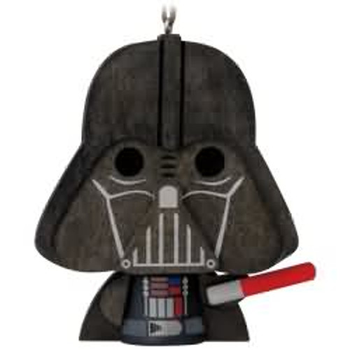 2017 Wooden - Darth Vader Hallmark ornament, QKK3536