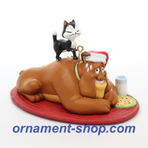 【まーちゃんさま】ornament ❀ * グレーのステキなトナカイさん 2019 Looney Tunes - A Kitty for Christmas Hallmark Ornament