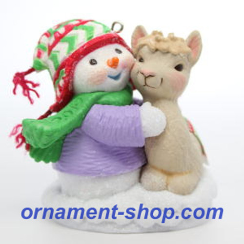 2019 Snow Buddies #22 - Alpaca Hallmark ornament (QXR9037)