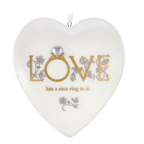 2020 First Comes Love Hallmark ornament, QHX4121