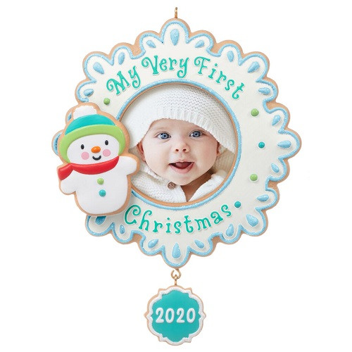 2017 My Very First Christmas - Photo Ornament - Ornament Shop