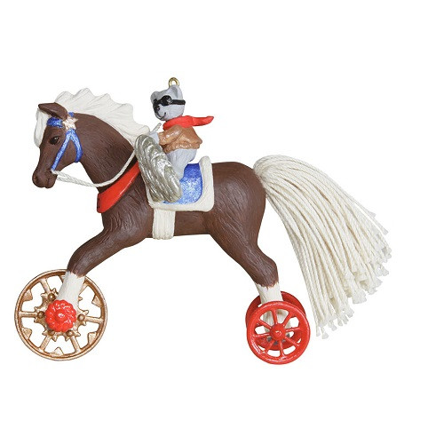 Radko Alto Noon Cowboy Ornamento Natalizio 4 " Nuovo con Etichetta