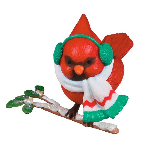 2020 Cozy Critters #4 - Cardinal Hallmark ornament, QXR9304