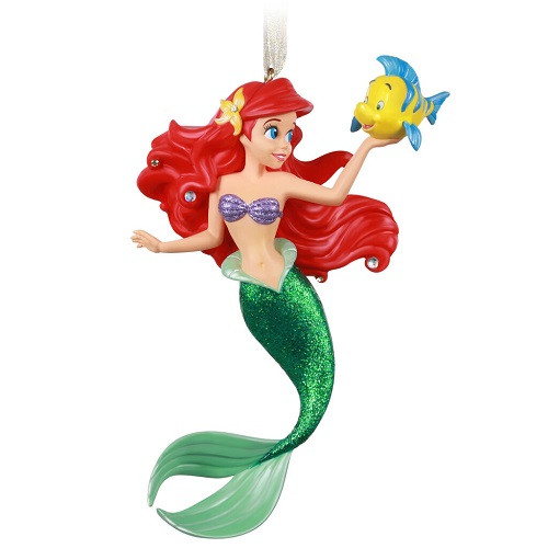 2020 Disney - Ariel and Flounder Hallmark ornament, QK1314