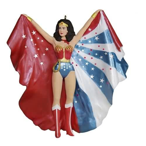 2020 Lynda Carter as Wonder Woman Hallmark ornament (QXI2354)
