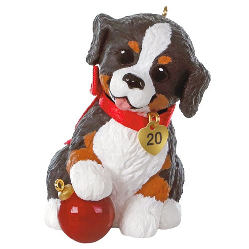 2020 Puppy Love #30 - Australian Shepherd Hallmark ornament, QXR9161