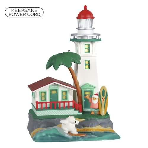 2021 Holiday Lighthouse #10 Hallmark ornament (QXR9052)
