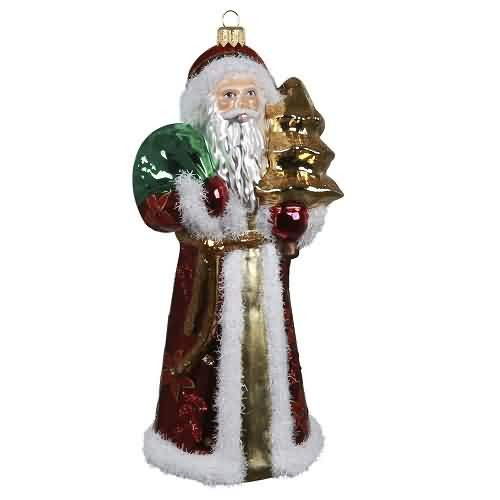 2021 Sprightly Santa Hallmark ornament, QK2085