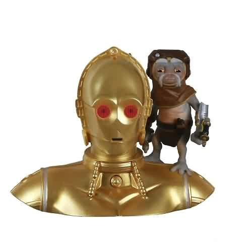 2021 Star Wars - C-3PO And Babu Frik - The Rise of Skywalker Hallmark ornament, QXI7582