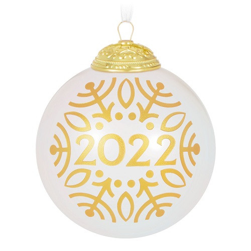2022 Christmas Commemorative #10 Hallmark ornament (QXR9116)