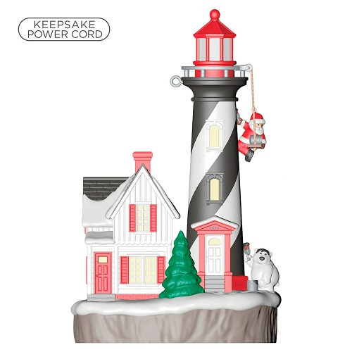 Holiday Lighthouse Series Hallmark Ornaments | The Ornament Shop