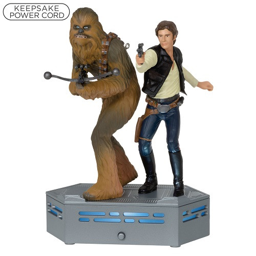 2022 Star Wars Storyteller - Han Solo and Chewbacca - A New Hope Hallmark ornament (QXI7023)