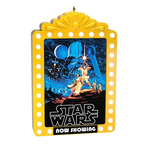 2023 Star Wars - Now Showing - A New Hope Hallmark ornament (QXI7149)