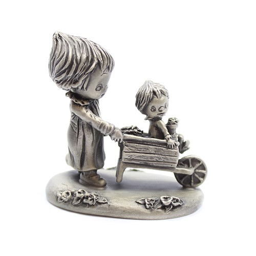 1978 Betsey's Sunshine Day Little Gallery Pewter Figurine