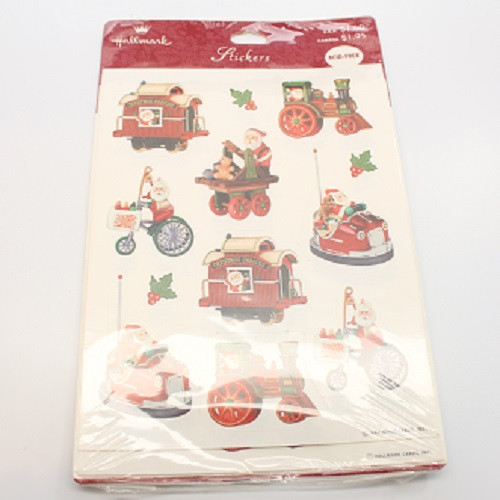 Here Comes Santa Stickers Four Sheets