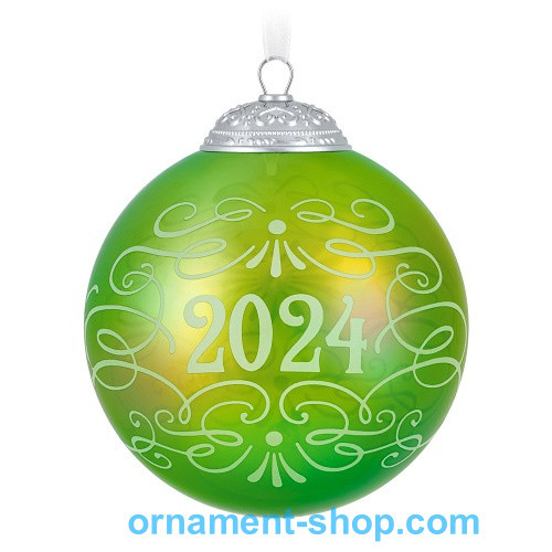 2024 Christmas Commemorative #12 Hallmark ornament, QXR8081