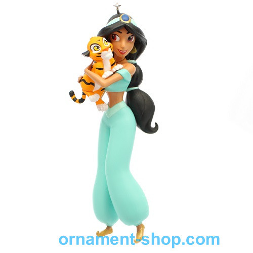 2024 Disney - Jasmine and Rajah - Aladdin Hallmark ornament (QXD6954)