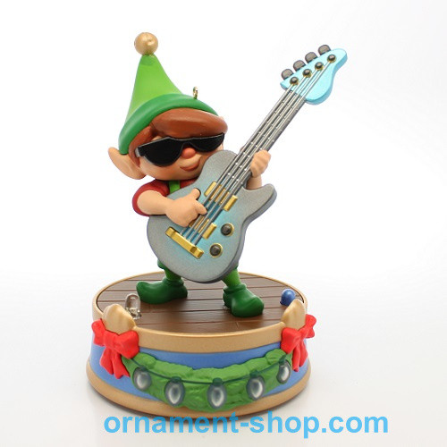 2024 North Pole Tree Trimmers Band Collection - Gil on Guitar Hallmark ornament (QGO2634)