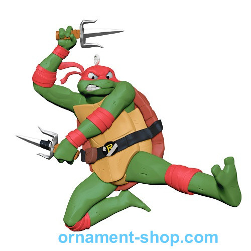 2024 Raphael Teenage Mutant Ninja Turtles - Mutant Mayhem Hallmark ornament, QXI7871