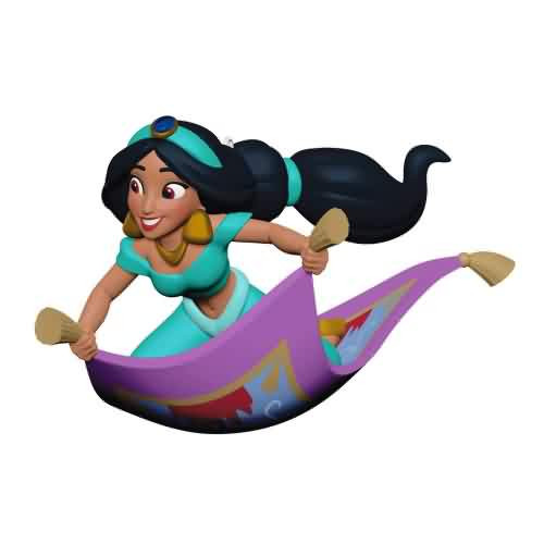 2025 Disney - Aladdin - Jasmine's Magic Carpet Ride Hallmark ornament (QXD7252)