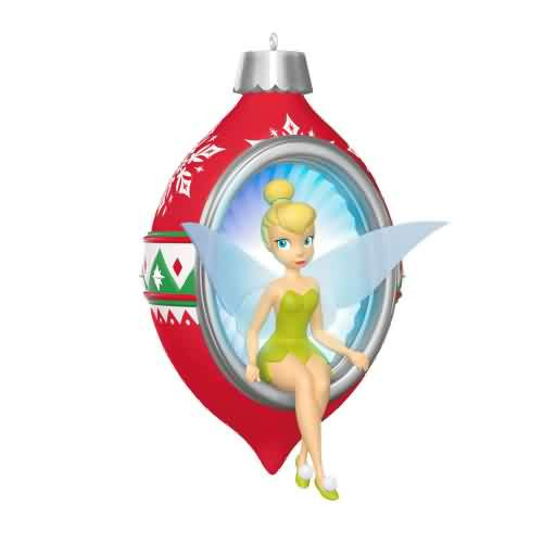 2025 Disney - Tinker Bell - Trimming the Tree with Tink Hallmark ornament (QXD7245)