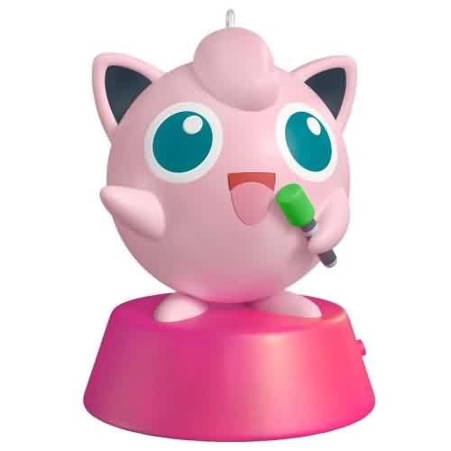 2025 Pokemon - Singing Jigglypuff Hallmark ornament (QXI7361)