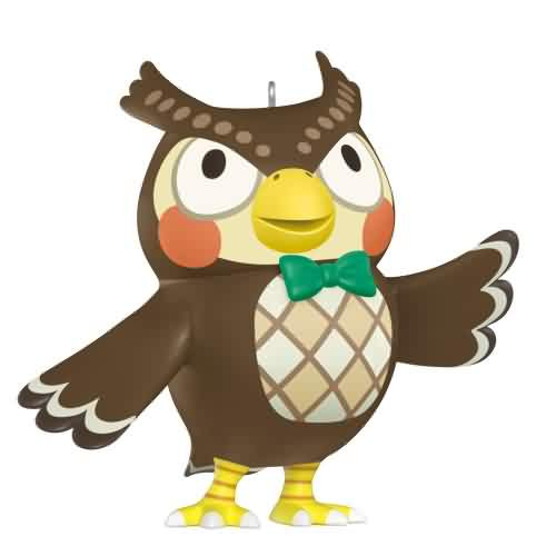 2026 Animal Crossing - Blathers Hallmark ornament (QXI1086)