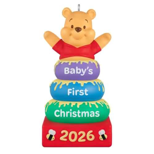 2026 Baby's 1st Christmas - Winnie the Pooh Hallmark ornament (QXD6776)