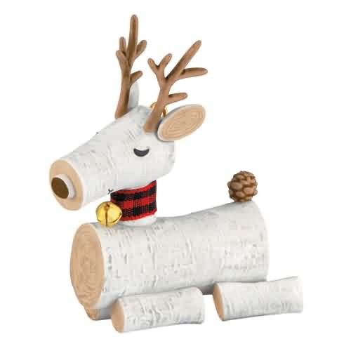 2026 Birch Reindeer Hallmark ornament (QGO2823)