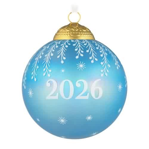 2026 Christmas Commemorative #14 Hallmark ornament (QXR8075)