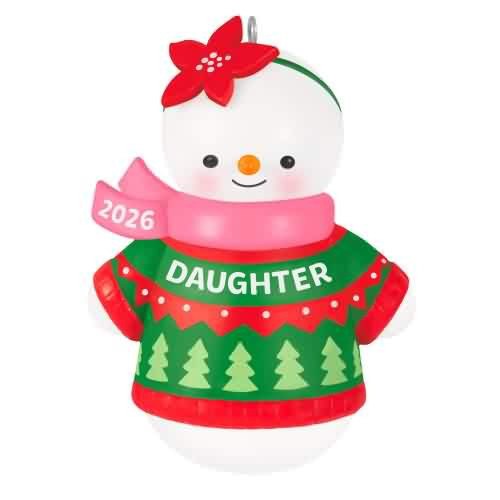 2026 Daughter Hallmark ornament (QGO2626)