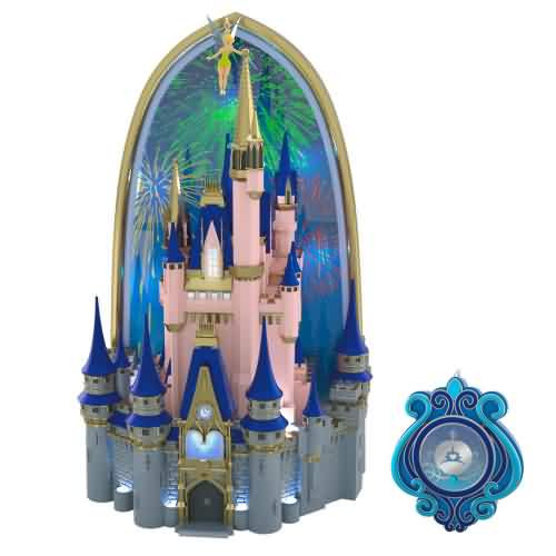 2026 Disney - Cinderella Castle Tree Topper - Walt Disney World Magic Kingdom Hallmark ornament (QFM3413)
