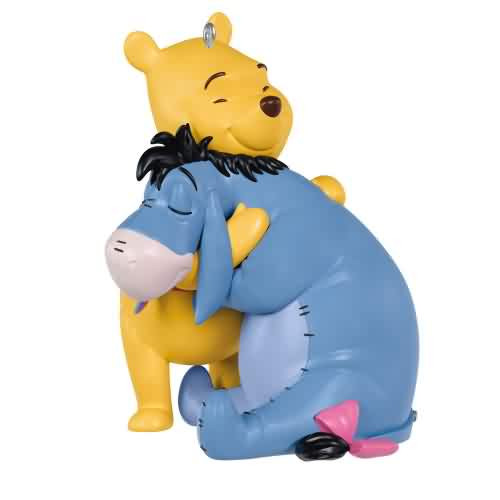 2026 Disney - Winnie The Pooh - Holiday Hugs Hallmark ornament (QXD6783)