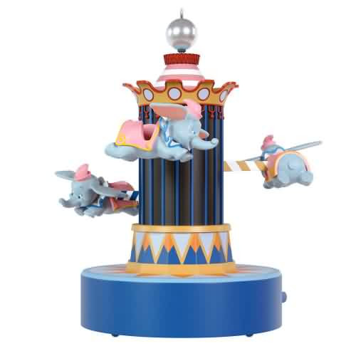 2026 Disney Parks Memories #1 - Dumbo the Flying Elephant - 70 Years of Disneyland Hallmark ornament (QXR8396)