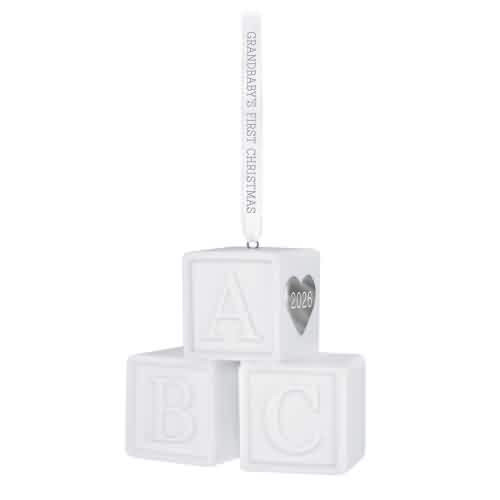 2026 Grandbaby's 1st Christmas Hallmark ornament (QGO2916)