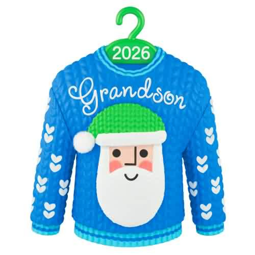 2026 Grandson Hallmark ornament (QGO2663)