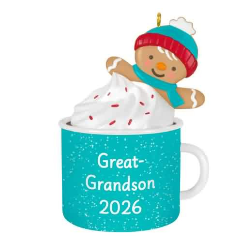 2026 Great Grandson Hallmark ornament (QGO2696)