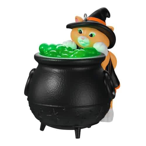 2026 Halloween - Mischievous Kittens - Orange Cat Energy Hallmark ornament (QFO5363)