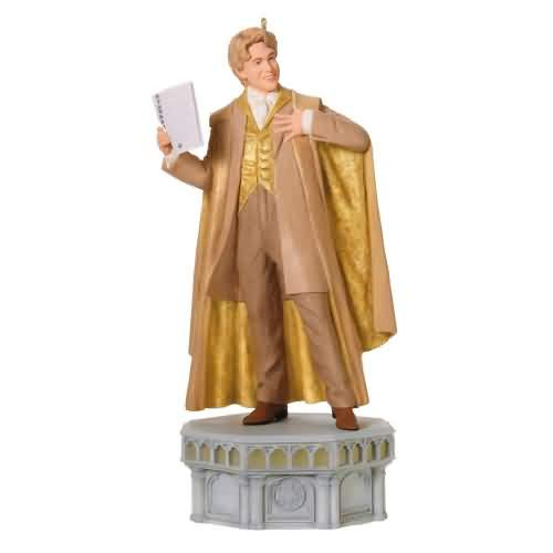 2026 Harry Potter - Gilderoy Lockhart  - Harry Potter and the Chamber of Secrets Hallmark ornament (QXI8333)