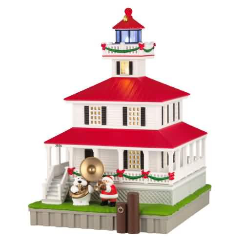 2026 Holiday Lighthouse #15 Hallmark ornament (QXR8363)