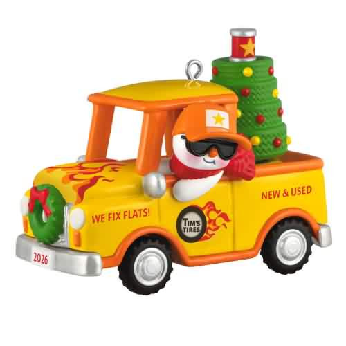 2026 Holiday Parade #8 - Tim's Tires Hallmark ornament (QXR8092)